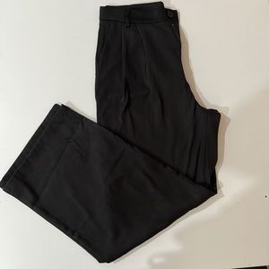 Black Wide Leg Trousers